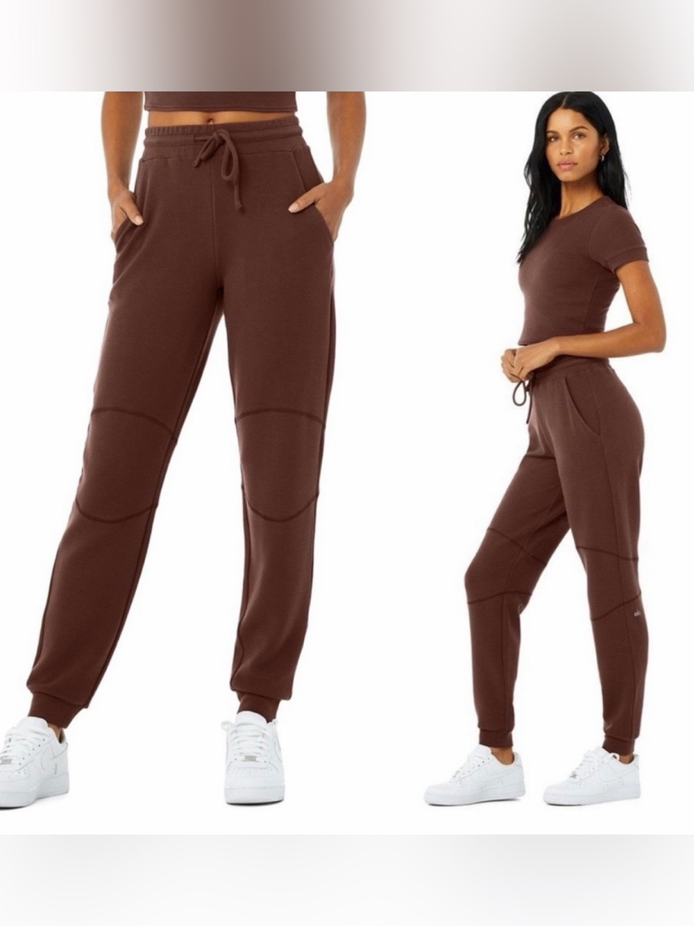 ALO Yoga Micro Waffle Fireside Jogger Pants